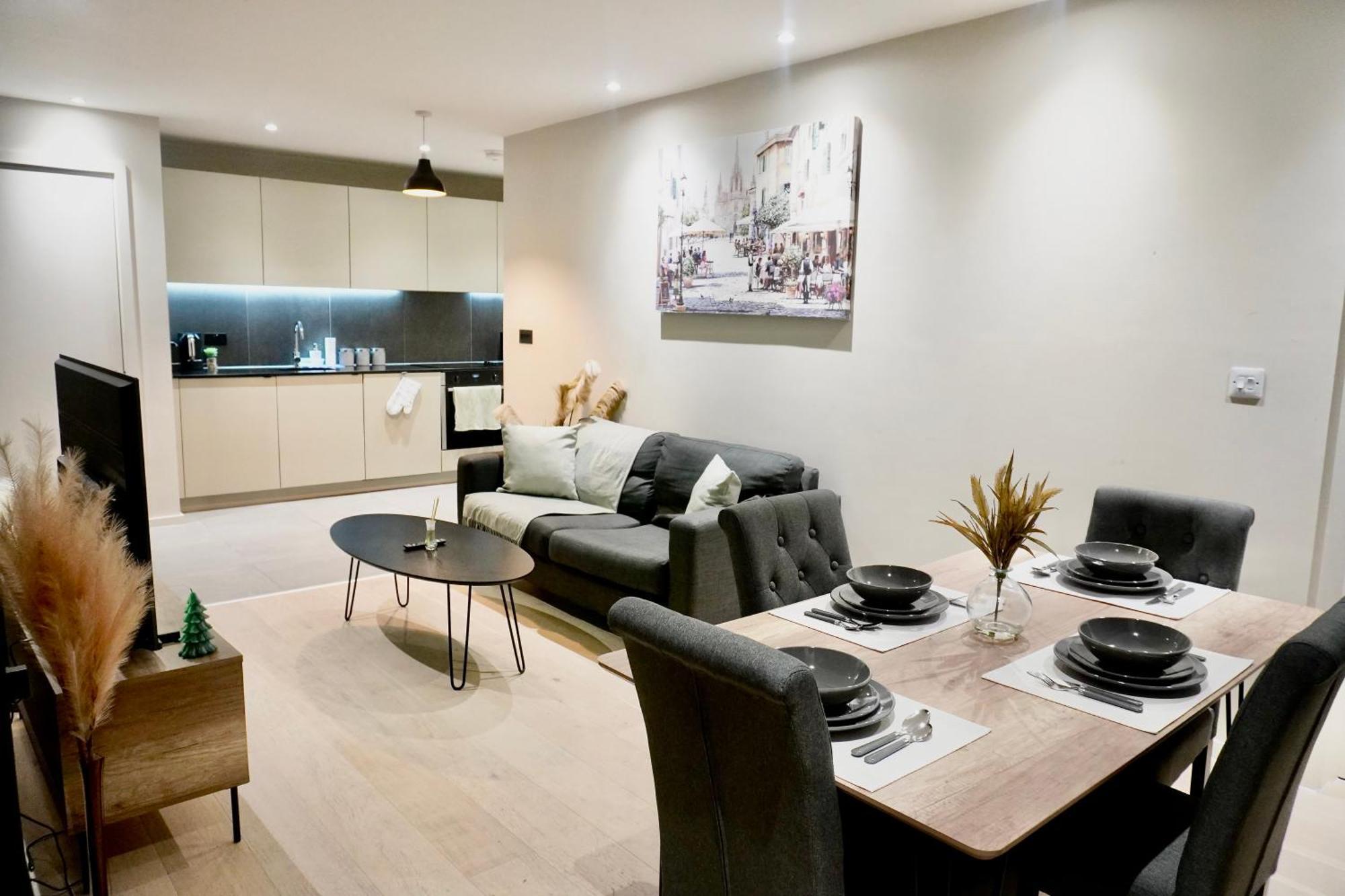 Central Manchester Luxury 2 Bed Apartment With Balcony 외부 사진